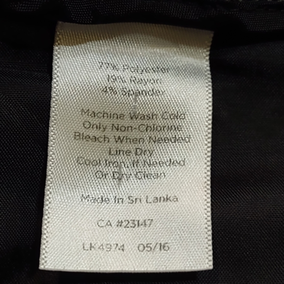 Talbots Woman Grey Dress Pants Size 16W - Picture 10 of 10